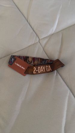 Wastelands 2026  2 day GA wristband Saturday