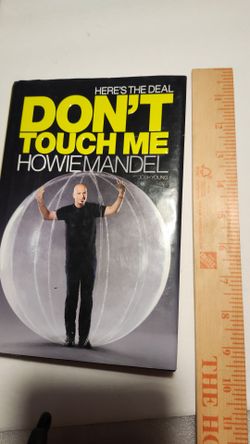 N. Peoria Hardcover Book Howie Mandel  don't Touch me  ocd  and adhd and comedian  Description Has Pickup Location Options