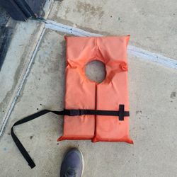 Kids size life vest