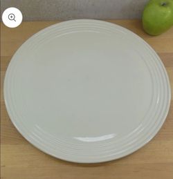 Pampered Chef Family Heritage Stoneware 13.75" Round Serving Platter 1318