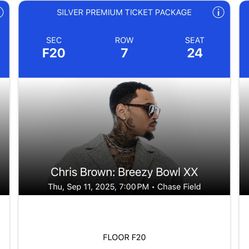 Chris Brown: Breezy Bowl XX Tickets