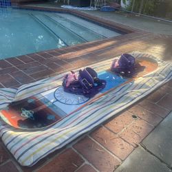 DC Snowboard w/ Salomon bindings