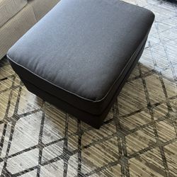 Gray Ottoman