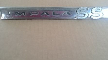 1962 chevy impala SS emblem