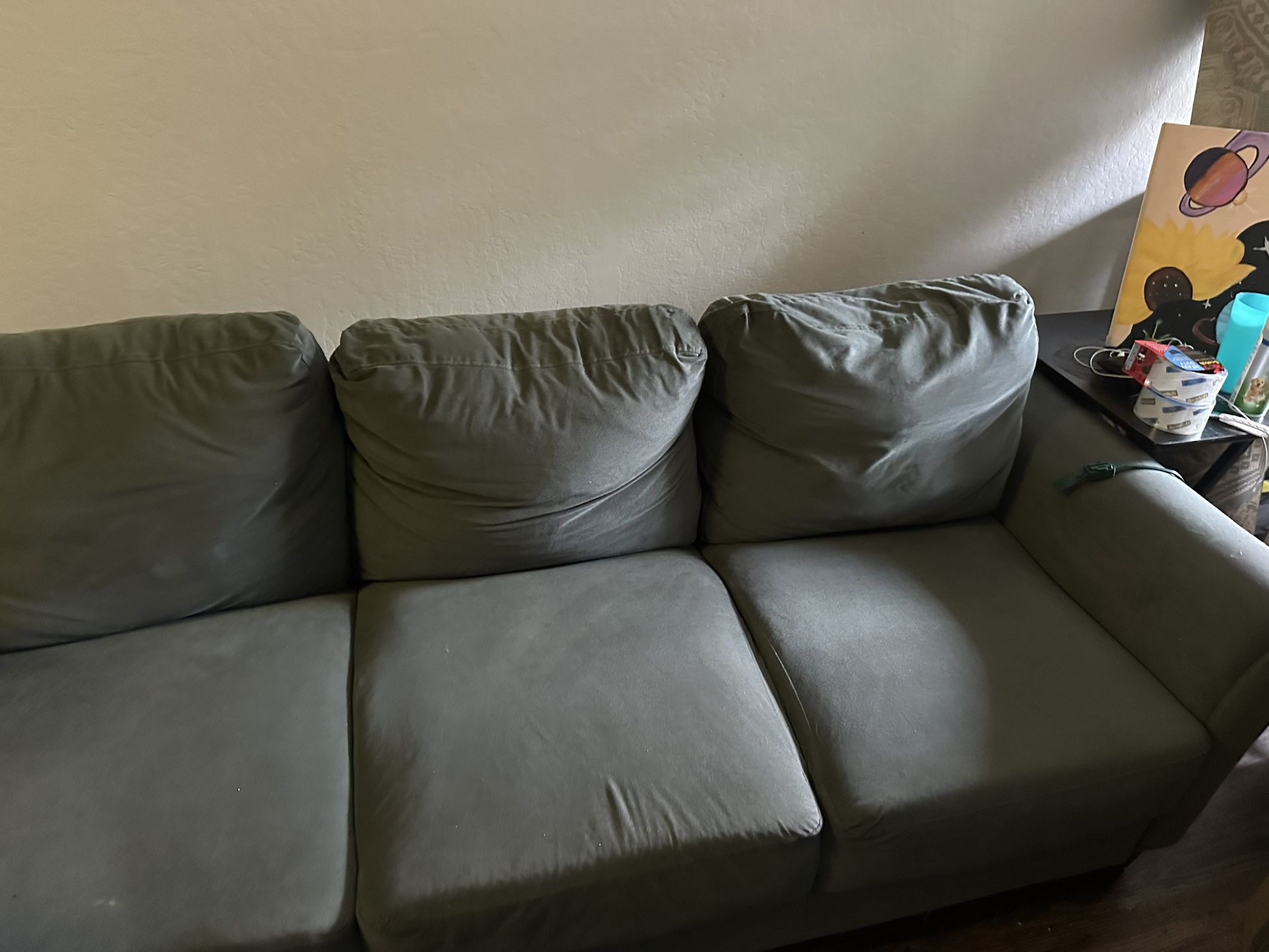 Couch And One Seater Chair 