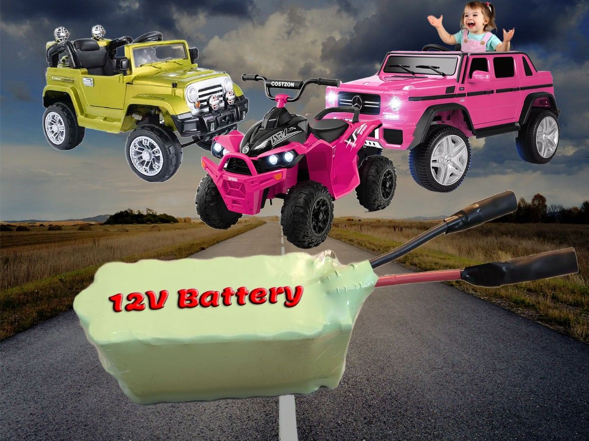 12v Battery Pack New for RideOn Toy Cars or Power Tools or… – 12Ah