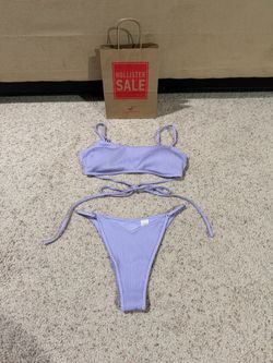New Hollister Lavender Bikini Swimsuit