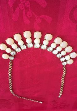 Gorgeous sparkling costume jewelry necklace lobster clasp bling bling