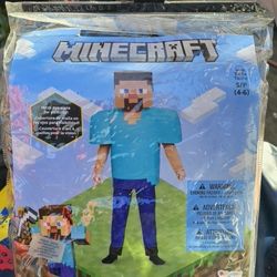Minecraft Steve Clothing Halloween Ropa Kids