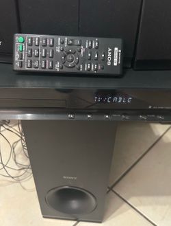 Moving Sale -SONY Sound System CD/DVD Player FM Radio+ 6 Speakers