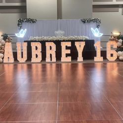 Marquee Letters And Numbers 