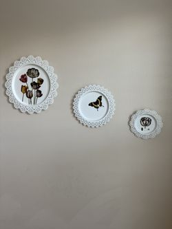 ikea metal wall decor set of 3