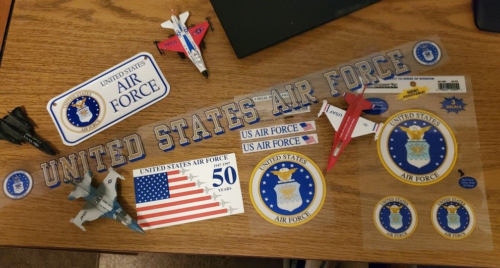AIR FORCE DECALS & MORE