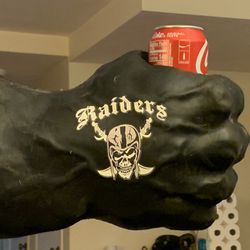  BigMouth Inc Raiders The Beast Drink Kooler - Hilarious Giant Fist Can Cooler - Funny Drink Cooler - Soft Sided Beer Cooler - Portable Party Beverage