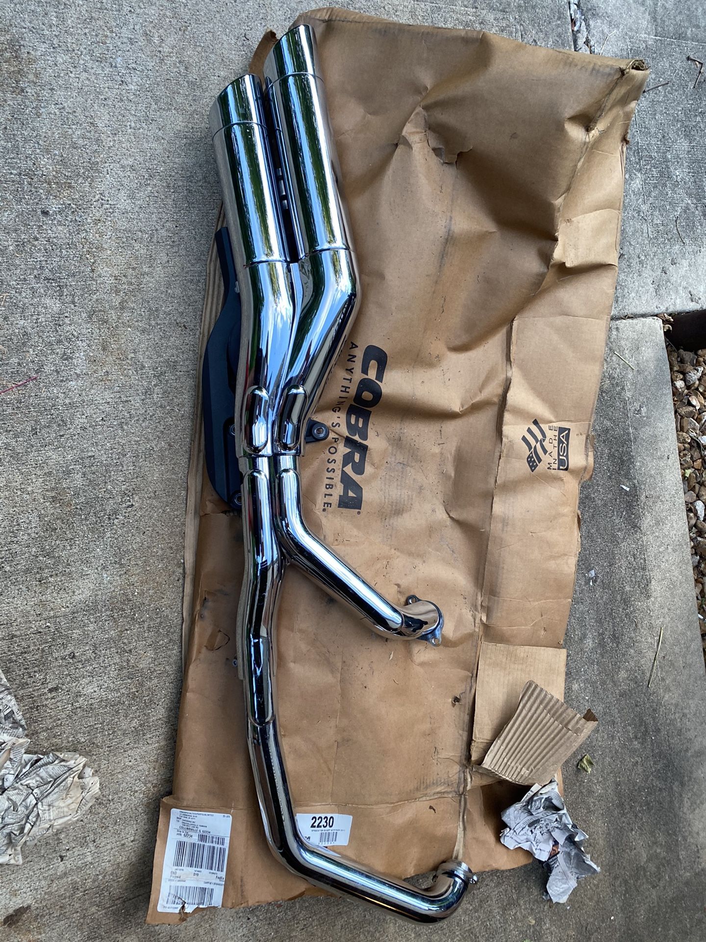 2011 Yamaha Speedster Stryker Exhaust
