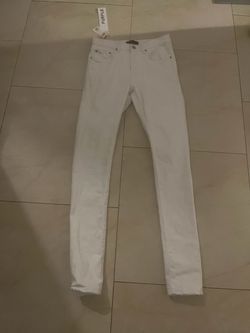 Purple jeans