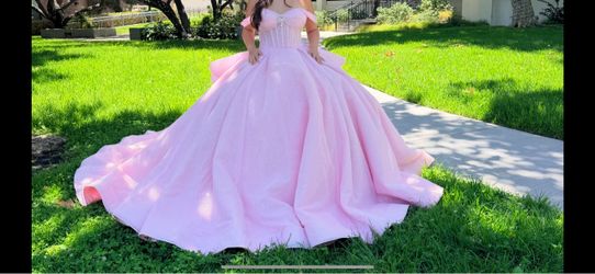 Pink Quinceañera dress 2026