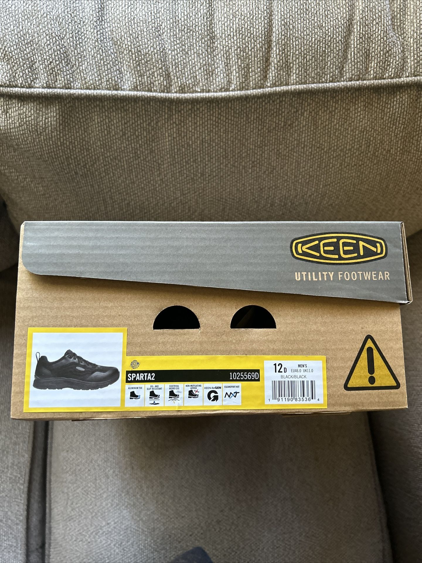 Steal Toe Shoes Keen 12