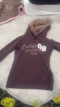 Hollister California 2008 Sherpa-Lined Hoodie