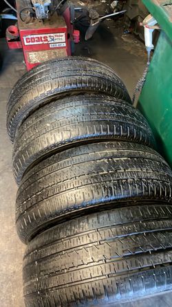 BRIDGESTONE DUELER H/L TIRES 275/55/20 (SET)
