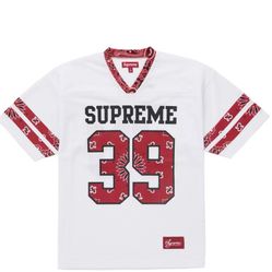 SUPREME BANDANA FOOTBALL JERSEY