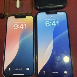 256GB IPHONE 13 PRO AND MINI GOOD CONDITION YES AVAILABLE READ BIO BEFORE MESSAGING ME! CASH ONLY