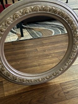 Mirror and tiger portrait