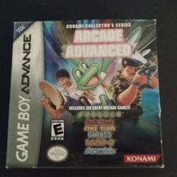 Rare Gameboy Advanced  - Collector's Series Arcade