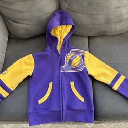 Kids’ Lakers Zip-up Hoodie