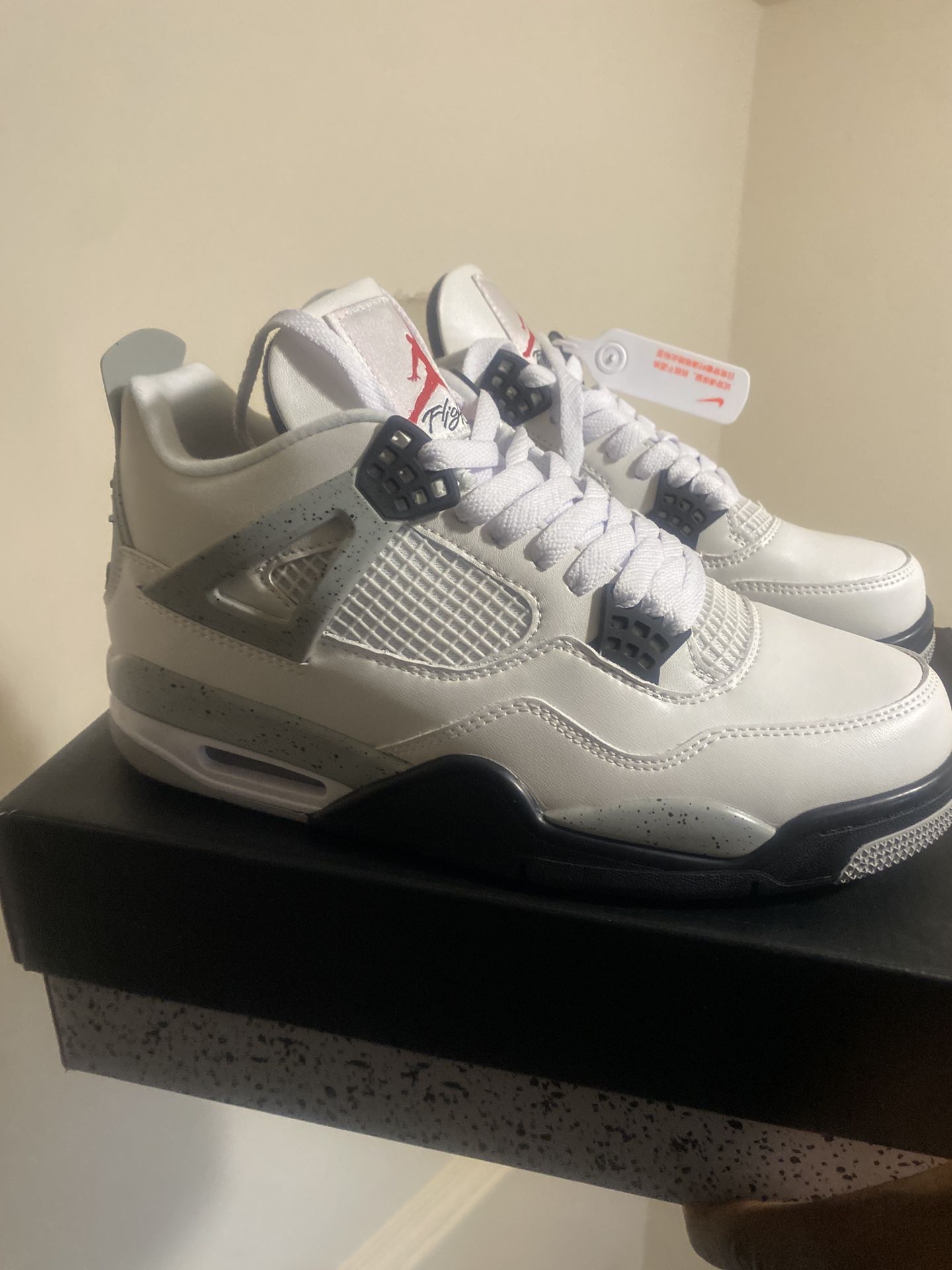 Jordan 4 Retro / Cement 4s /Size 9/ Brand New