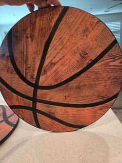 Basketball wall decor