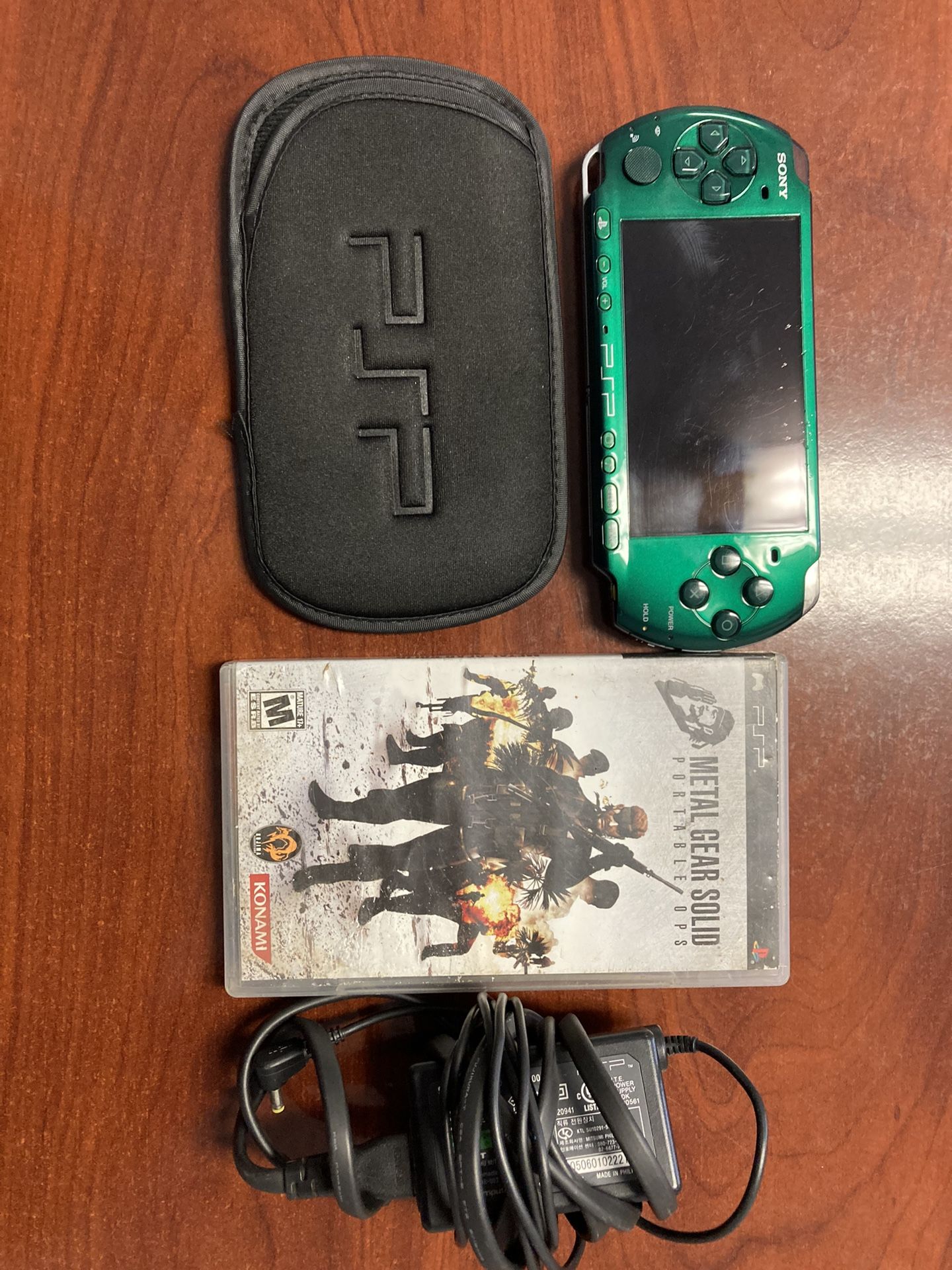 Metal Gear Solid Green Edition Psp 