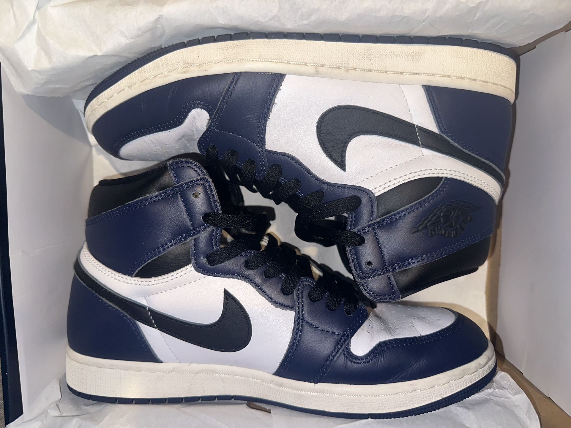 Air Jordan 1 High OG Midnight Navy Read Description