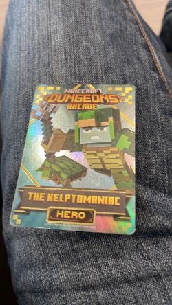 Minecraft dungeons card