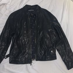 John Varvatos Leather Jacket Great Conditions Collection Piece