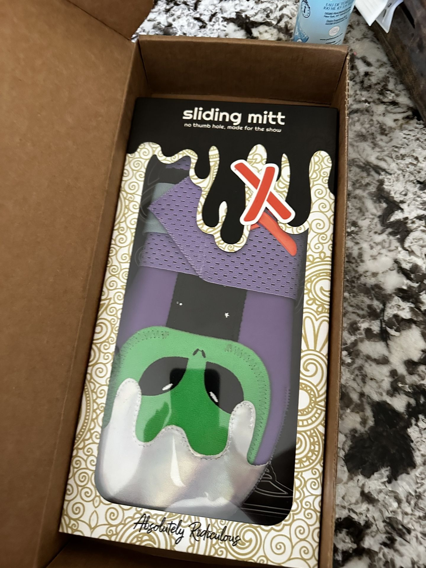Adult Size Alien Prince From Outer Space Aria Sliding Mitt
