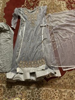 3 piece maxi party dress medium size