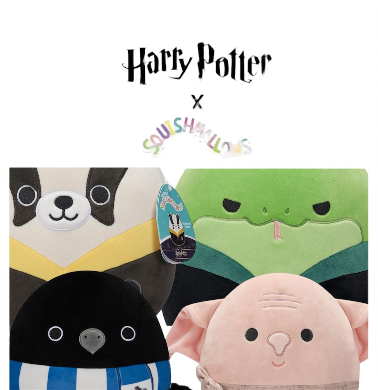 Harry Potter Squishmallows Set. 10”