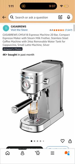 Casabrews CM418 Espresso Machine