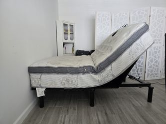 Adjustable queen bed