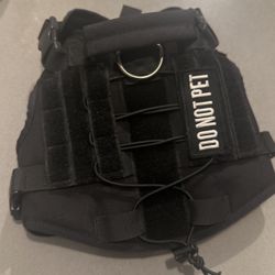 Dog Vest Black 