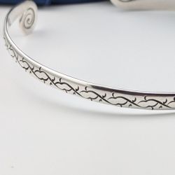 ✨👍Vintage 925 Sterling Silver Choker Necklace 16"