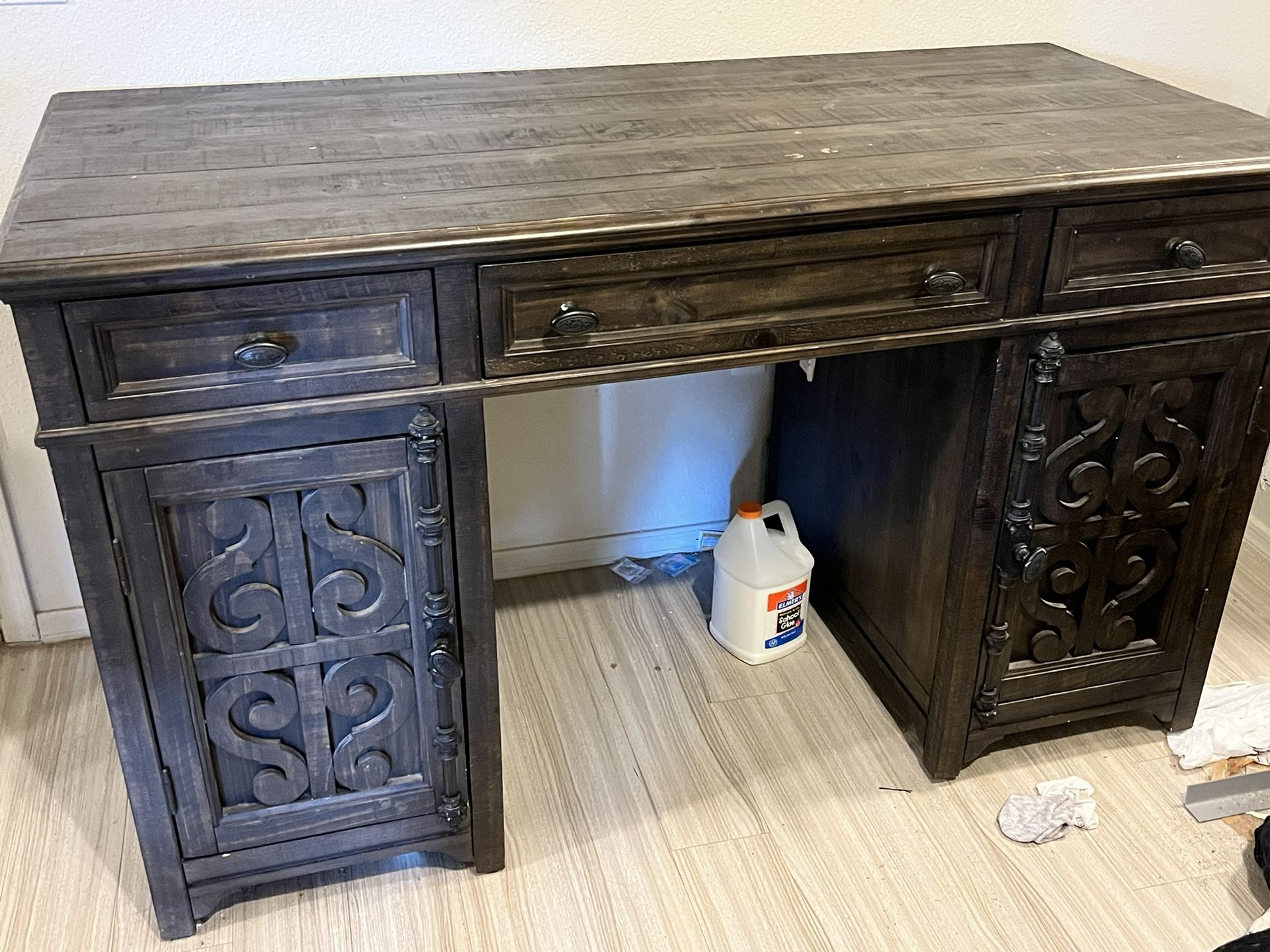 Antique Style Large Desk