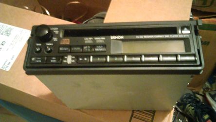 Denon car radio