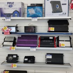 Car Audio Speakers Radios Amplifiers
