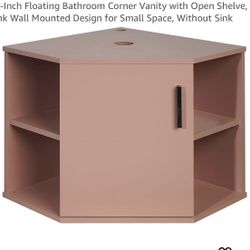 Bathroom Corner Vanity 