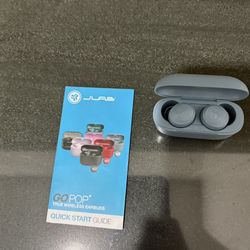 JLAB wireless Earbuds and 30 inch TV