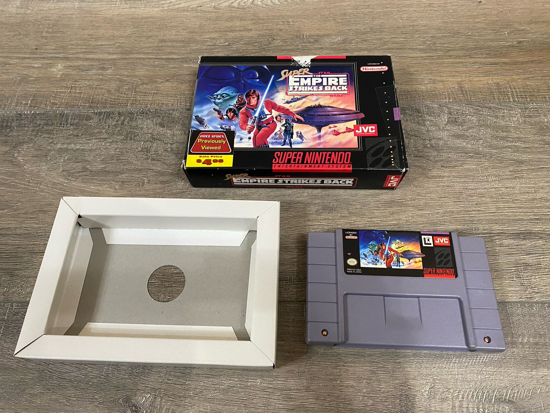 Super Star Wars The Empire Strikes Back for Super Nintendo