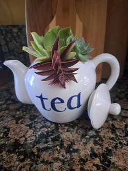 Ceramic tea pot