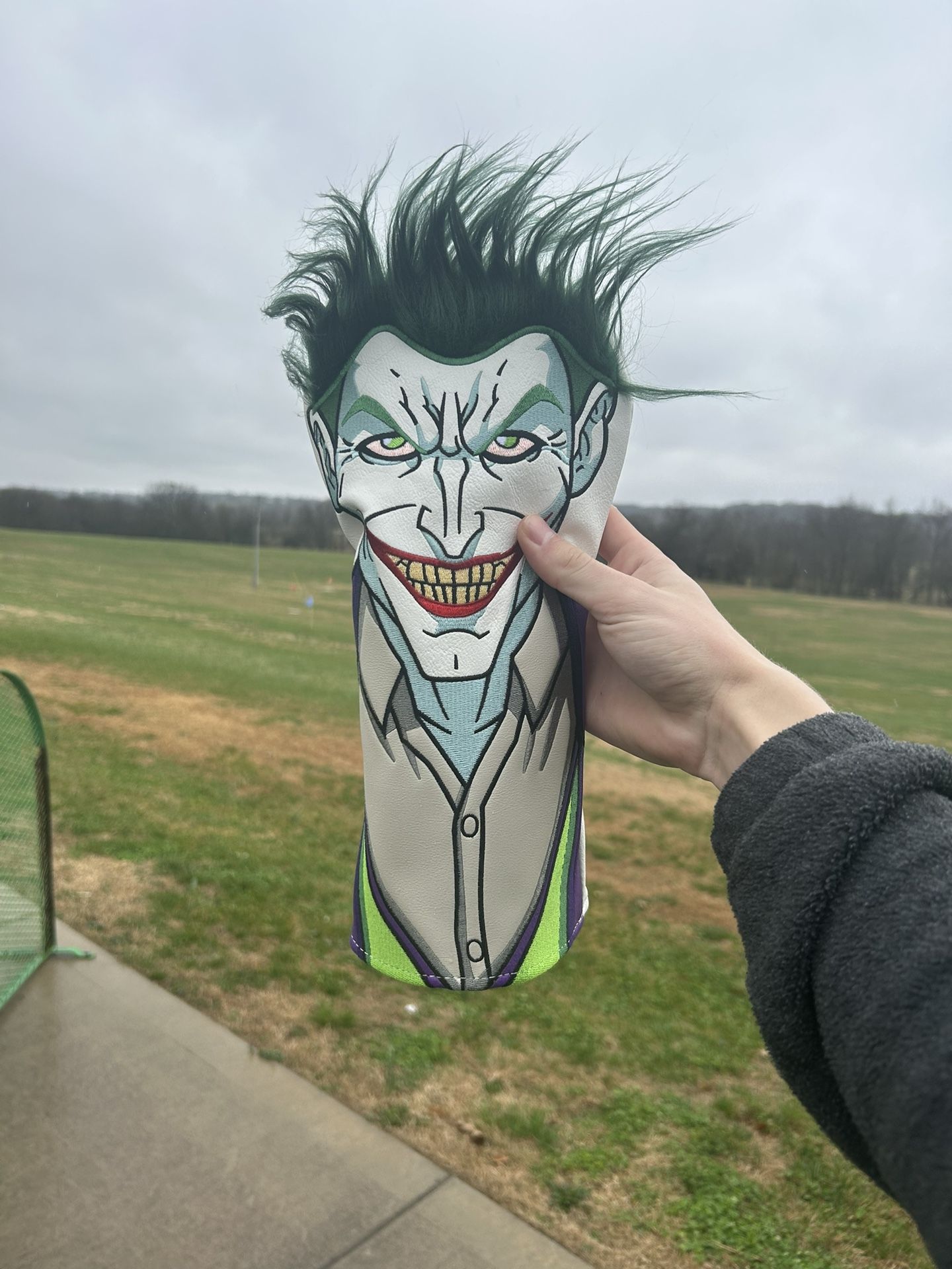 The Joker driver golf headcover